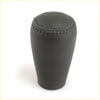 Black leather manual gear shift knob with baseball-style stitching for toyota hilux 2004-2010