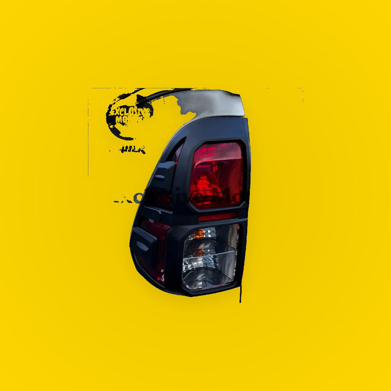 Matte Black Taillight Covers for Toyota Hilux (2015-2020)