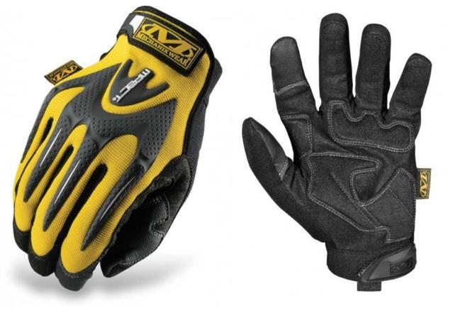 Mechanix Wear M- Pact Gloves Large Yellow MMP-01-010