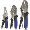 Mechpro Adjustable Locking Pliers Set 3pc