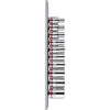 Mechpro Socket Rail Set SAE 1/4In Drive 10pc
