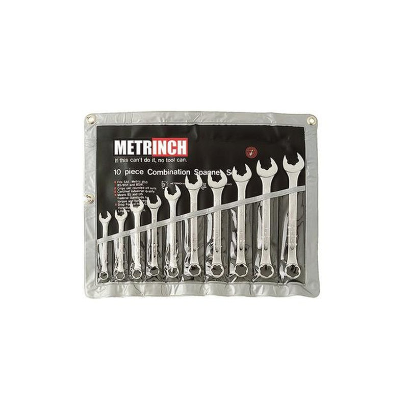 Metrinch Spanner Set 10Pc MET-0110