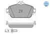 Meyle Original Brake Pad Set Front 025 220 3219