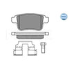 Meyle Original Brake Pad Set Rear 025 246 9216