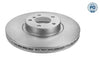 Meyle PD Brake Rotor Pair 348mm Front 383 521 0005/PD