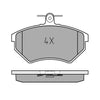 Meyle Original Brake Pad Set Front 025 201 6816