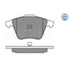 Meyle Original Brake Pad Set Front 025 237 6220/W