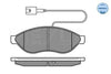 Meyle Original Brake Pad Set Front 025 244 6819/W2