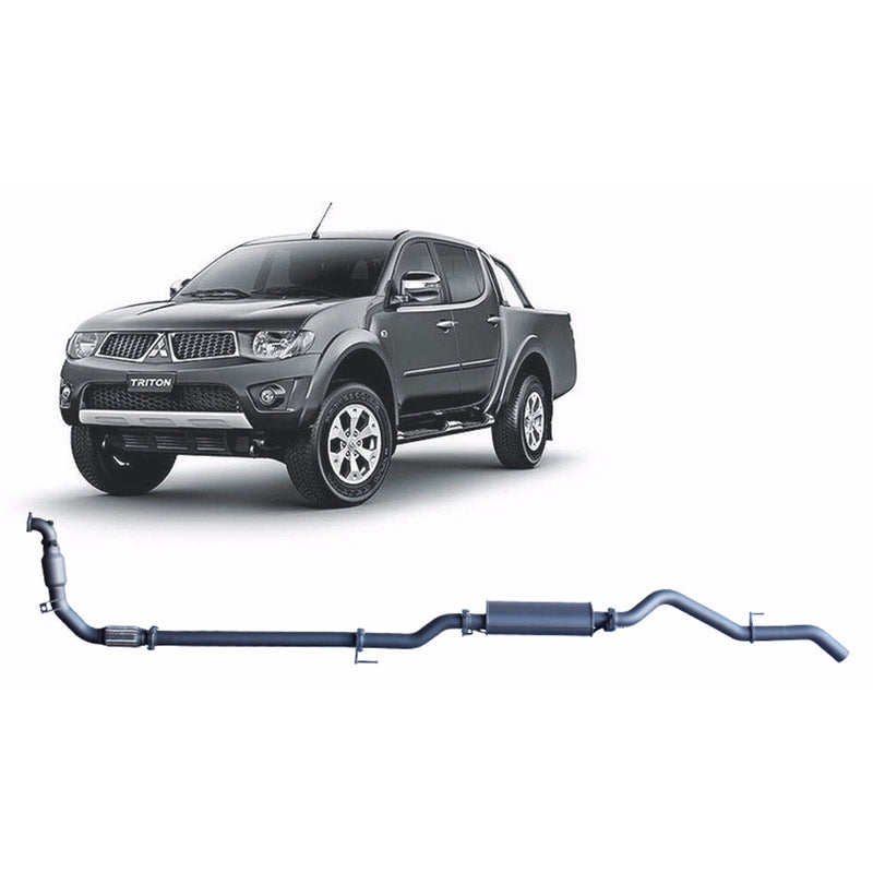 Redback Extreme Duty Exhaust 3in Turbo Back (With Cat &