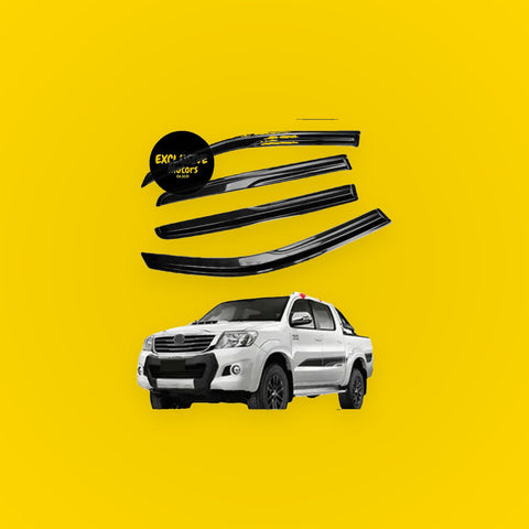 Monsoons Window Weather Shield for Toyota Hilux (2005-2015)