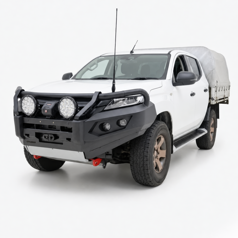 Rockarmor Gt Hoop Steel Bullbar - Mitsubishi Triton Mr 12/2018 - 02/2024 (Full Bar Replacement)