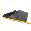 Black rubber car door sill liner with molded contours and cutout for handle for nissan navara d22 mud flaps set