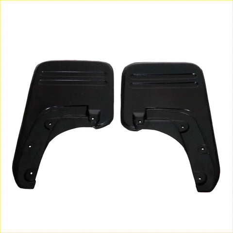 Black plastic mudguard quarter panel for toyota hilux sr sr5 kun26 with matte finish and molded grip ridges