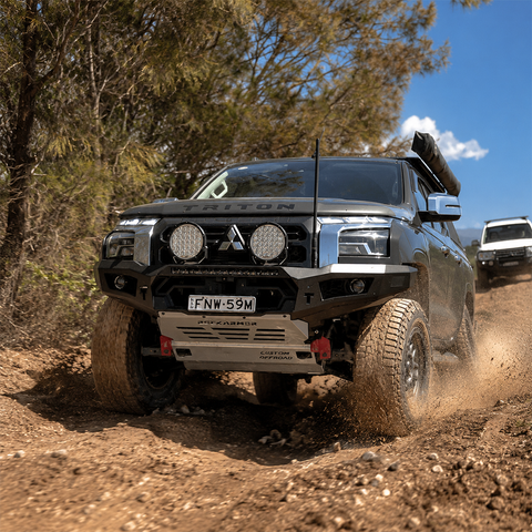 Rockarmor Gt Hoopless Steel Bullbar - Mitsubishi Mv Triton 2024+