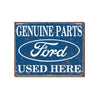 Geuine Ford Parts Used Here Metal Sign (41x32cm) MSI1422