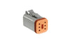 Narva Deutsch Connector Male 6 Way (10Pk) 57416