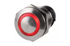 Narva LED Push Button Off/On Switch Red 39mm x 22mm