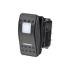 Narva Switch Momentary Rocker Illuminated 12/24V Red On