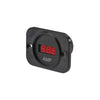 Narva Flush Mount LED Amp Meter 81136BL
