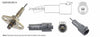 NTK Oxygen Lambda Sensor OZA720-EE14