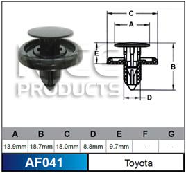 Nice Fastener AF041