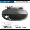 Nice Door Handle Front LH Black FH13DL