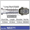 Nice Wheel Stud & Nut M12x1.50 43.9mm NS371