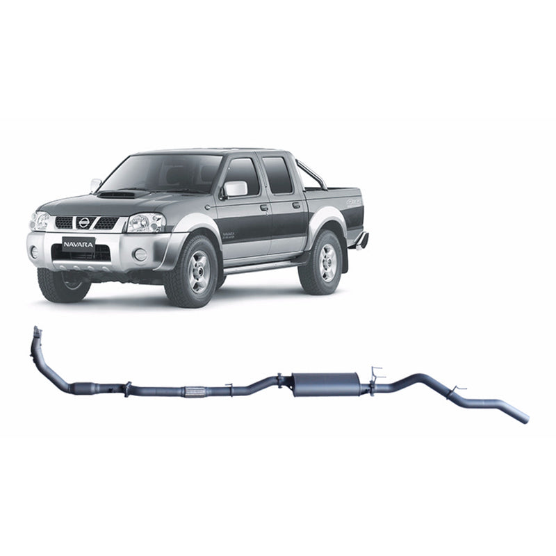 Redback Extreme Duty Exhaust 3in Turbo Back (With Cat &