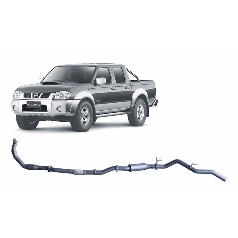 Redback Extreme Duty Exhaust 3in Turbo Back (With Cat &