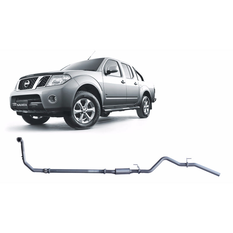 Redback Extreme Duty Exhaust 3in Turbo Back (No Cat With