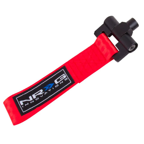 NRG TOW-125RD NRG Bolt-In Tow Strap Red - Lexus