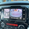 Black touchscreen display showing rearview camera and parking assist for nudge bar with front sensors triton 2019-2023