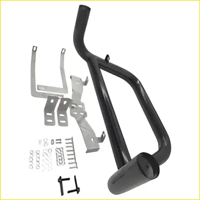 Black metal handlebar riser kit with mounting brackets and hardware for ford ranger t6 t7 px 2012-2018 nudge bar