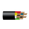 OEX Trailer Cable 7 Core 4mm W/Black Sheath 100M Roll