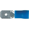 OEX Crimp Terminal Male Blade Blue 6.3 mm Vinyl (100