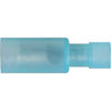 OEX Crimp Terminal Female Bullet Blue 4mm Polycarbonate