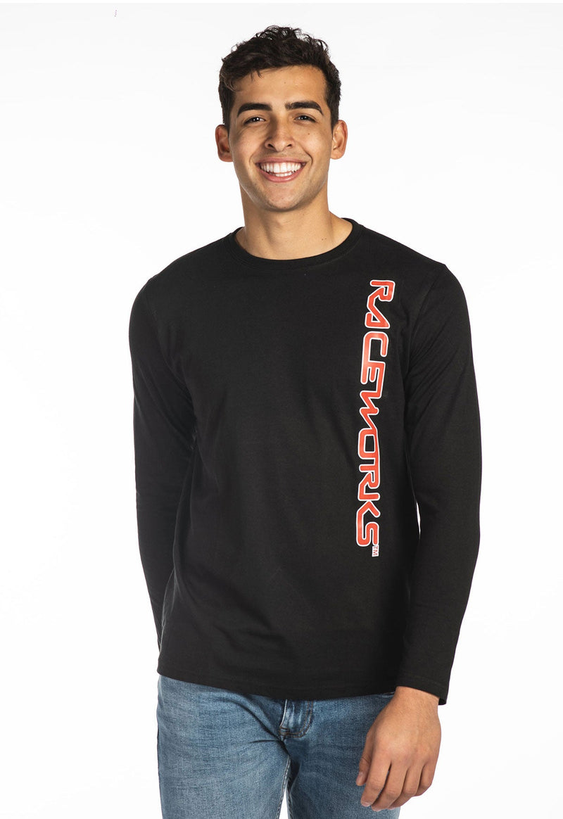 Raceworks 2XL Black T-Shirt Long Sleeve