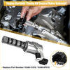 Silver metallic oil control vvt solenoid with black 2-pin connector for toyota fj cruiser 2007-2014