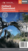 Hema Maps Outback Queensland 5th Edition 97819226688