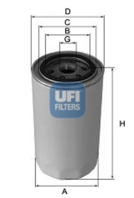 UFI Filters Oil Filter 23.295.00