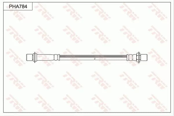 TRW Brake Hose PHA784
