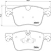 Hella Pagid Brake Pad Set T2292