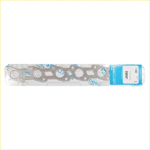 Permaseal exhaust manifold gasket metallic silver with perforated design for Nissan Patrol GQ RB30 3.0L engine