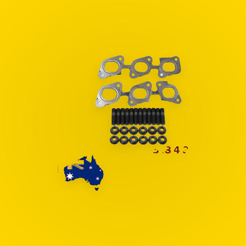 Permaseal Exhaust Manifold Installation Stud&Gasket Kit for Nissan