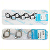 Black rubber intake and exhaust manifold gasket with metal flanges in permaseal sleeve for nissan patrol gu zd30 3.0l