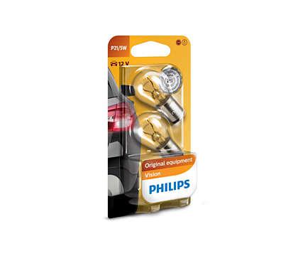 Philips Bayonet Globe 12V 21/5W 12499B2