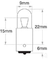 Philips Standard Bayonet Globe 24V 4W (10Pk) 13929