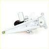 Silver metal power window regulator assembly with black motor housing and wiring for toyota hilux 2004-2016 back side