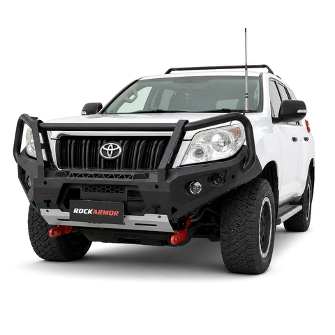 Rockarmor Gt Hoop Steel Bullbar - Toyota Prado 150 Series 2009-2013 (Full Bar Replacement)