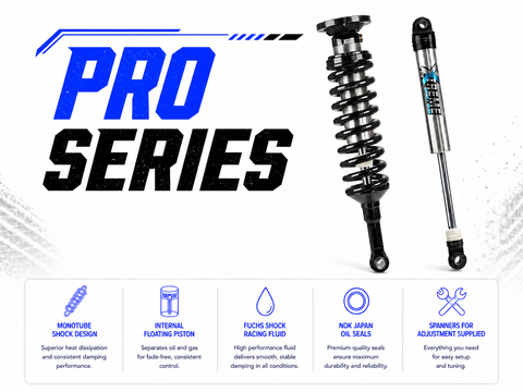 XGG Pro Series 2.5 Nitro Performance Lift Kit - Ford Ranger Next Gen